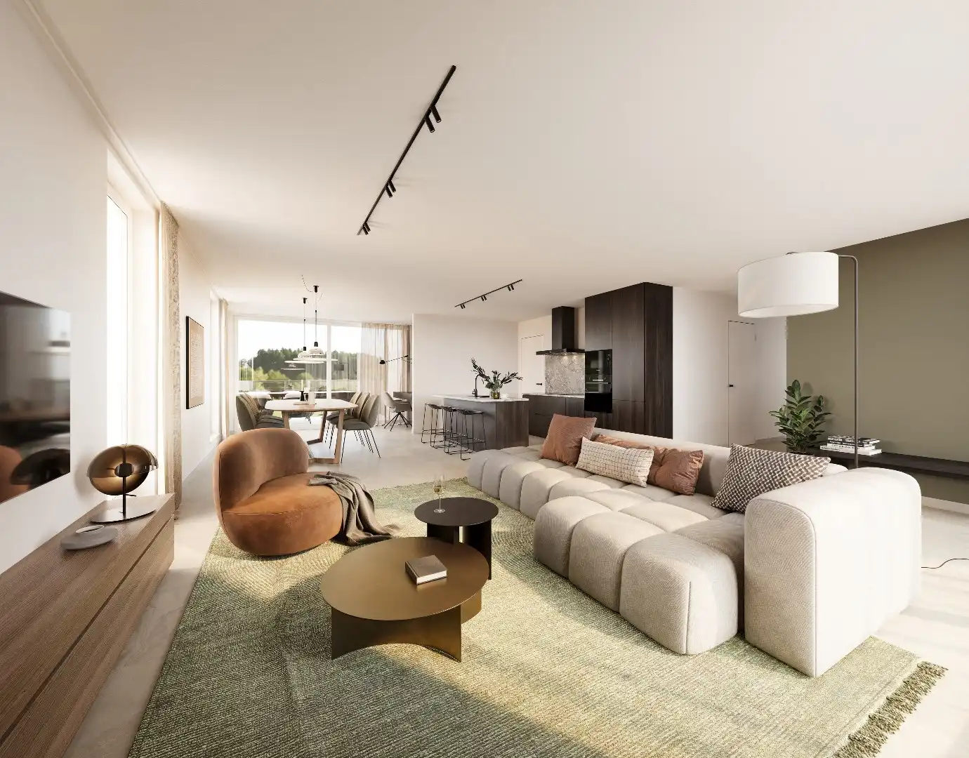 Prachtig nieuwbouwproject op de markt te Houthulst! Ook zicht op het Rotsebos! 6% btw mogelijk! foto 5