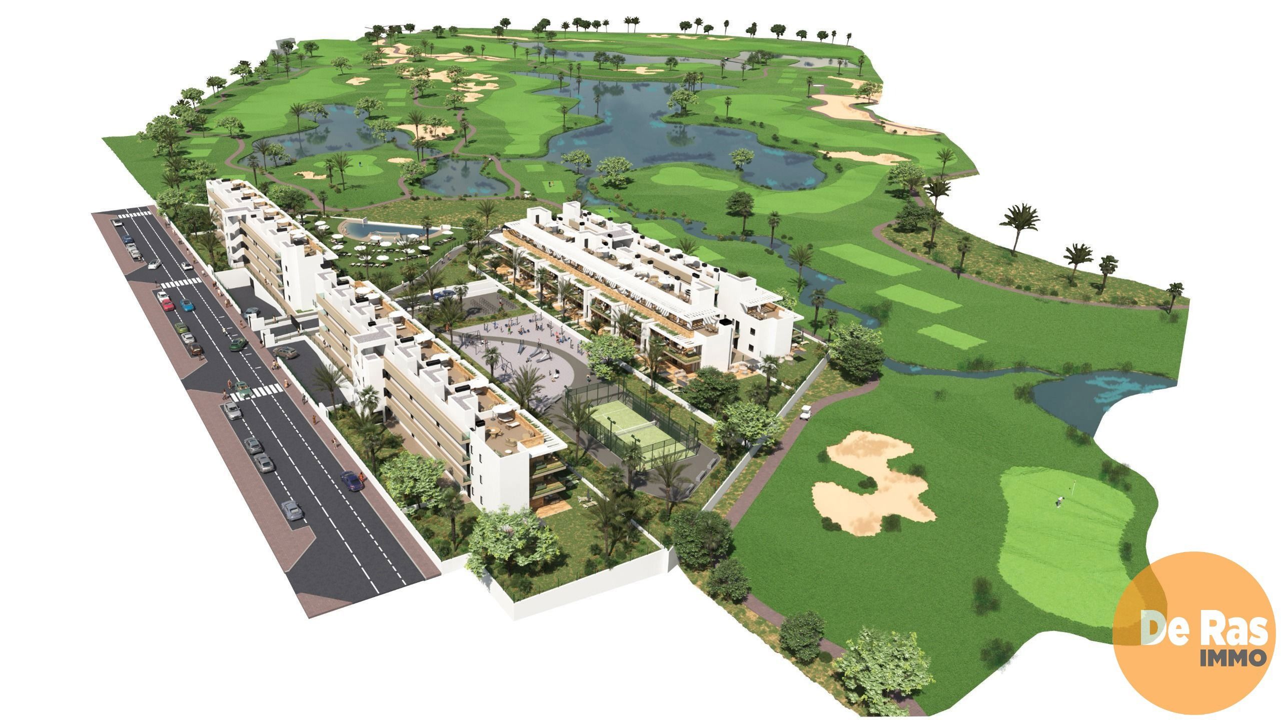 SPANJE -Costa Blanca Zuid - prachtig appartement op golf  foto 12