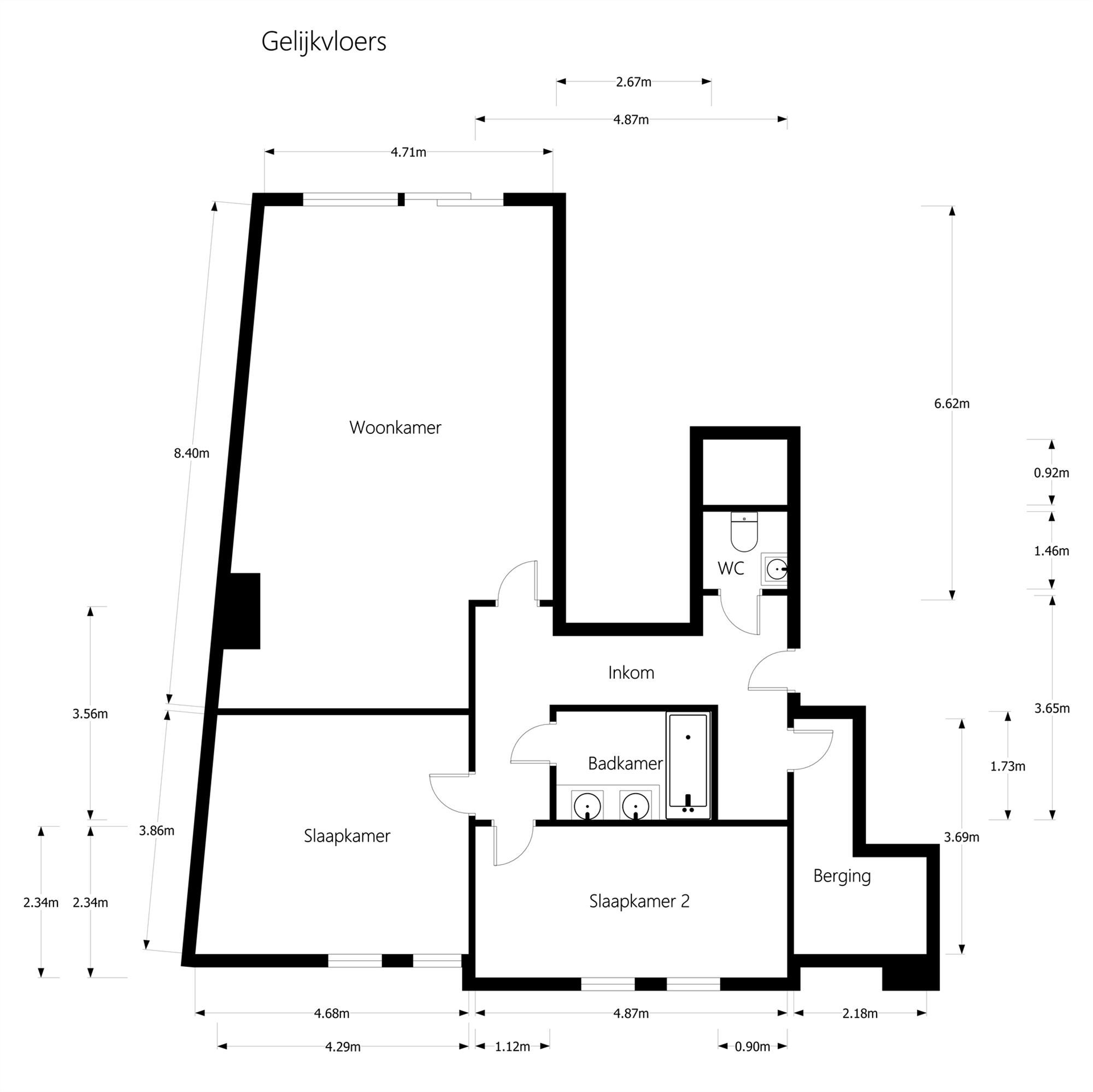 RECENT, KWALITATIEF APPARTEMENT MET ZUIDTERRAS EN GARAGE TE MOL foto 17