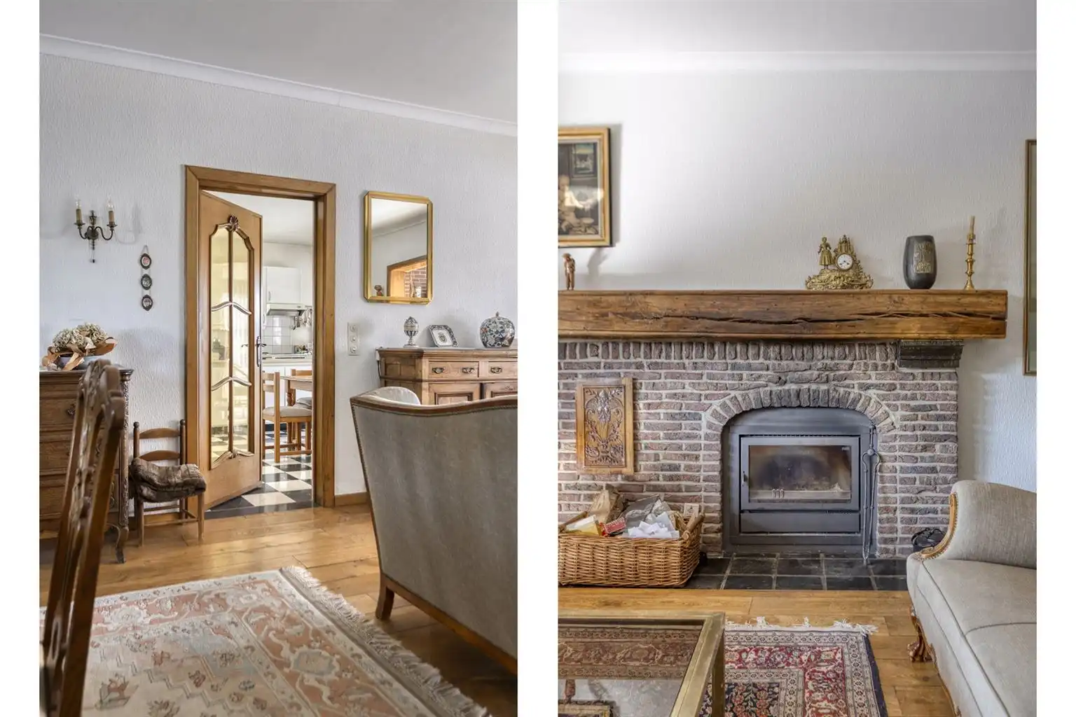 Karaktervolle, vrijstaande woning met 4 slaapkamers, veranda, dubbele garage, volledig onderkelderd op een perceel van 17a48ca, centraal gelegen bij het centrum. foto 10