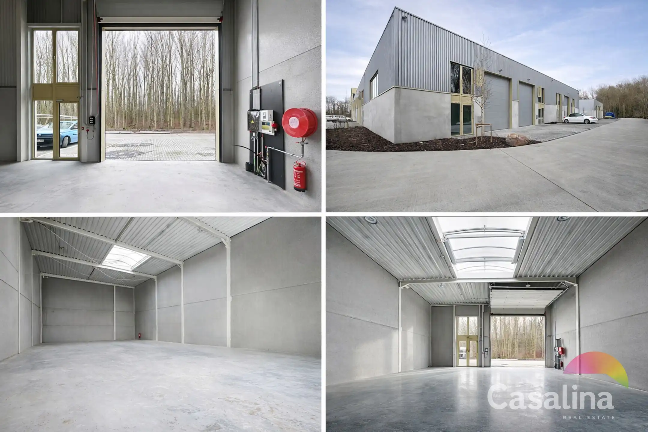 Nieuw magazijn van ±155 m² te huur – Strategische ligging foto 4