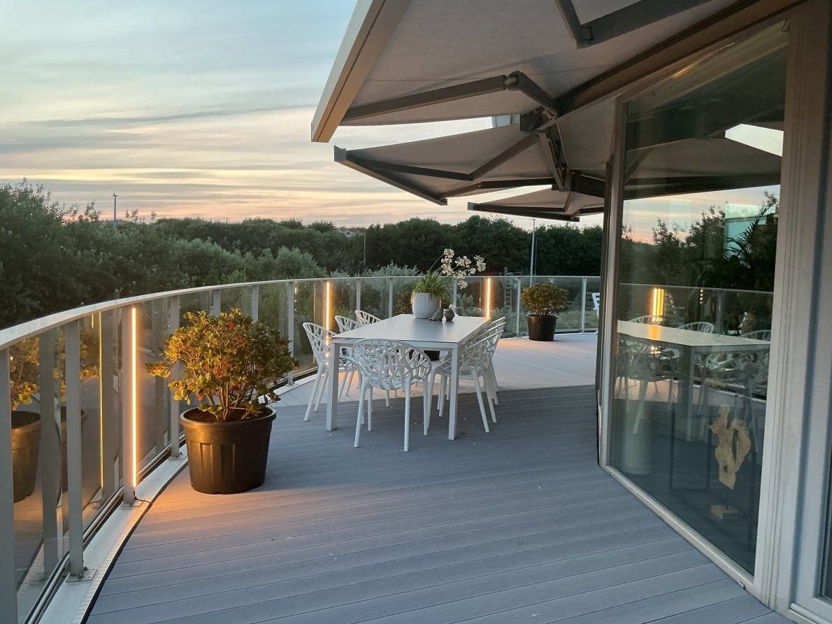 Penthouse met royaal terras en uniek zicht op de duinen foto 2