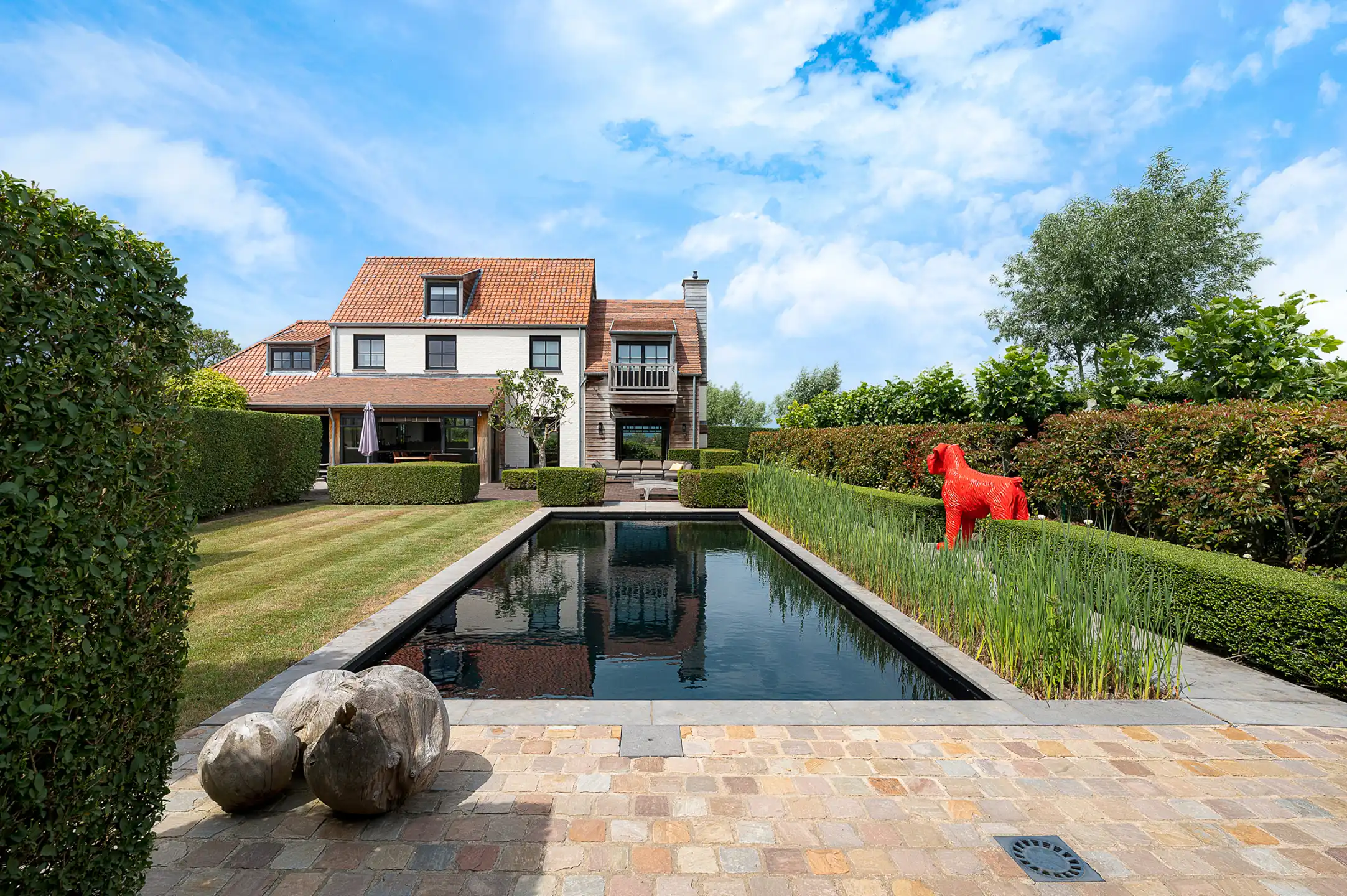 Exclusieve villa met zwembad en panoramisch polderzicht foto 15