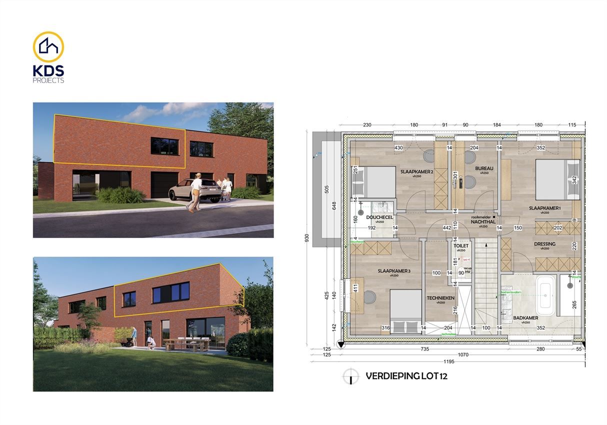 Nieuwbouw BEN-woning op 5a75ca met 3slk en 2bdk. foto 9