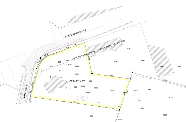 Strategisch gelegen projectgrond langs een belangrijke invalsweg van Deinze foto 3