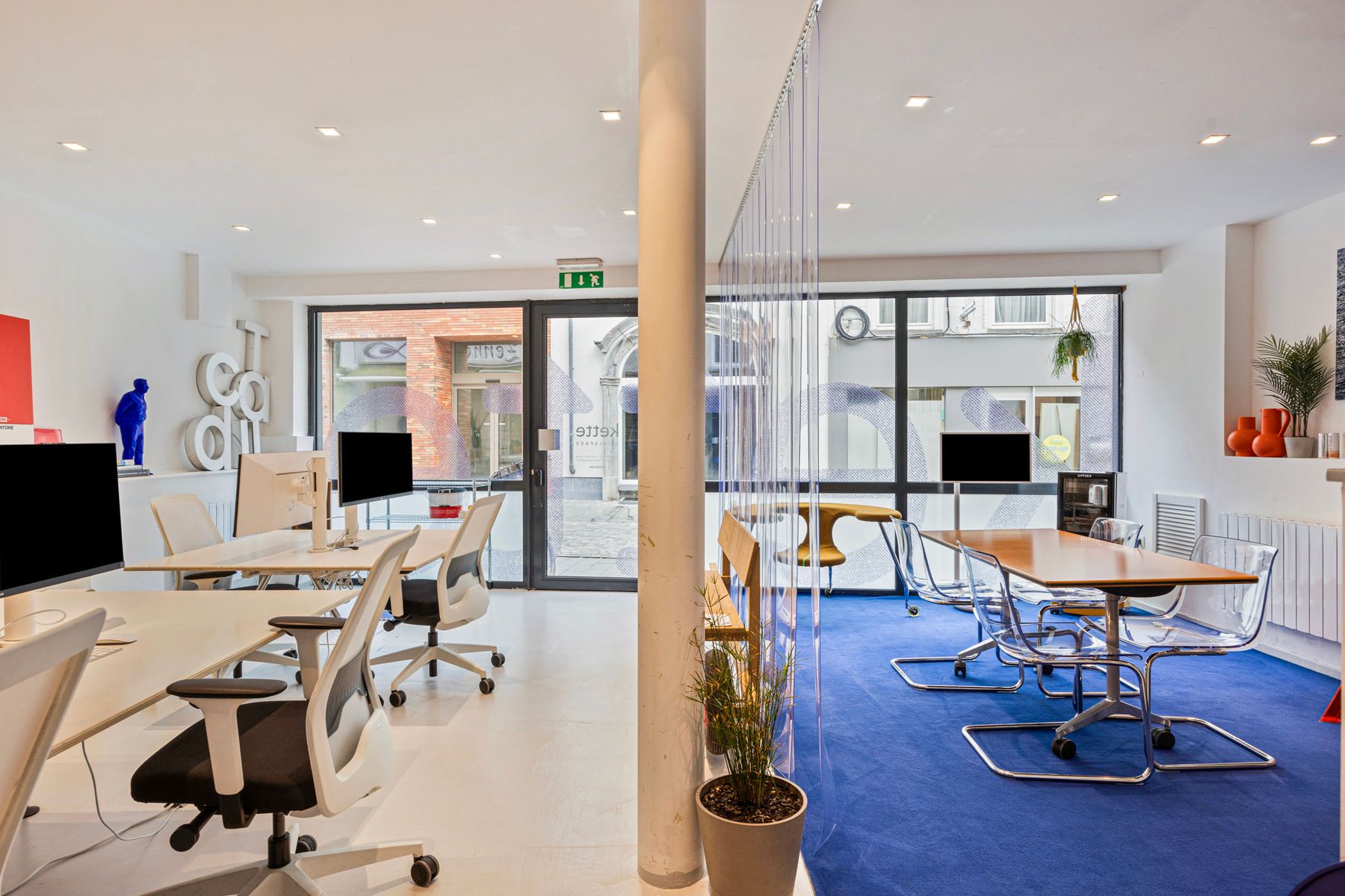 Gelijkvloers kantoor in centrum Halle foto 6