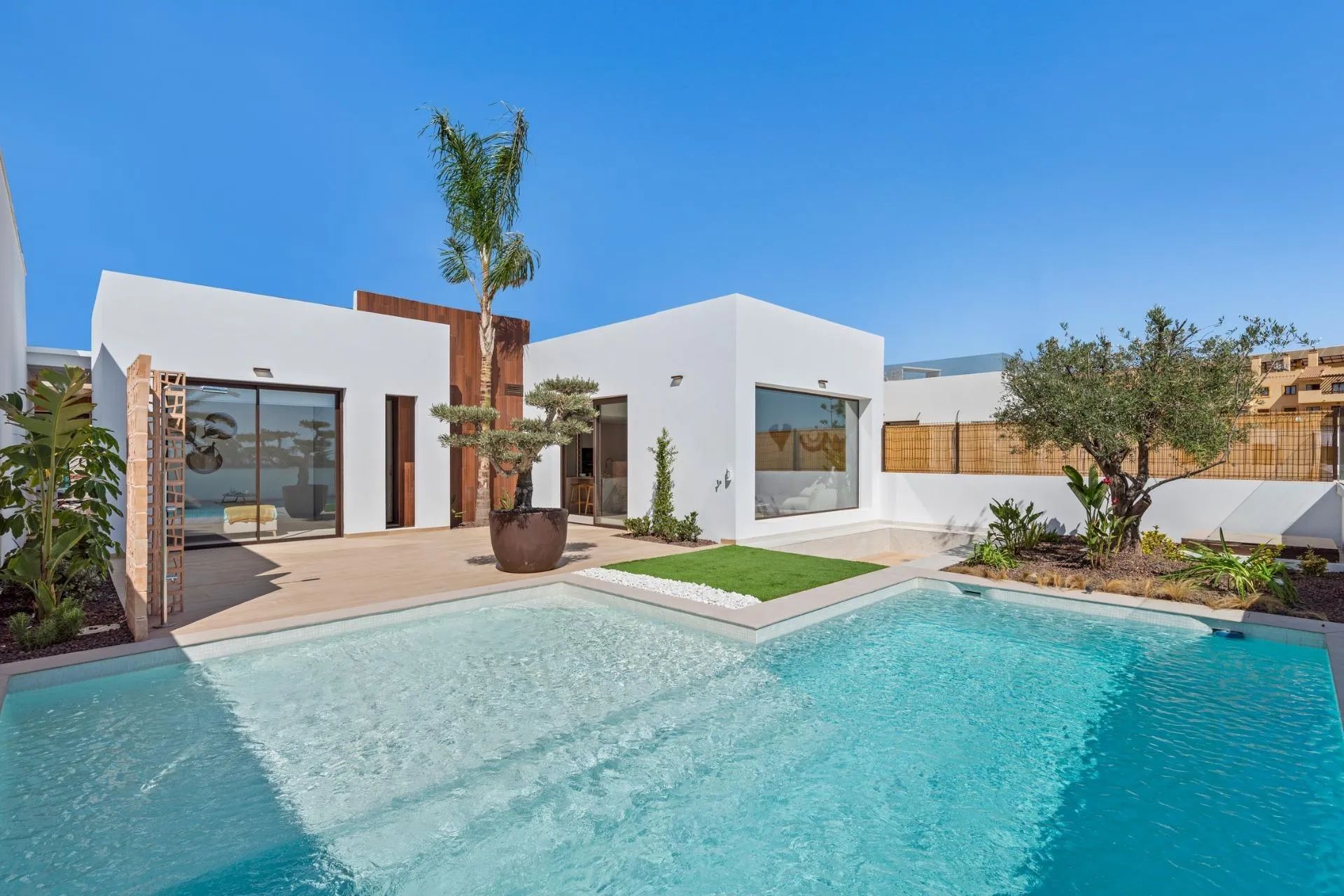 Eigentijdse villa's aan La Serena Golf: luxe villa's nabij de Mar Menor foto {{pictureIndex}}