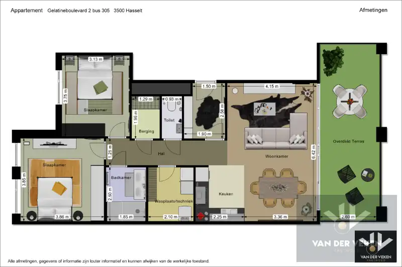 TOPAPPARTEMENT IN QUARTIER BLEU INSTAPKLAAR OP TOPLOCATIE foto 20