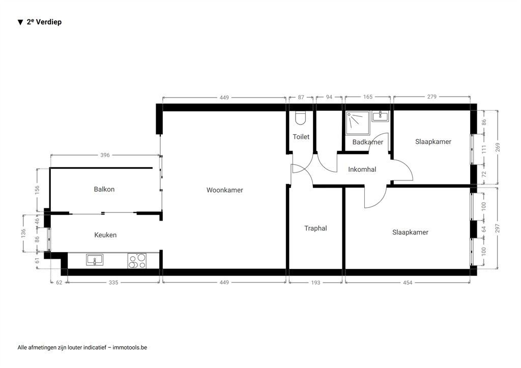 Energiezuinig 2slpk appartement met zonneterras foto 16