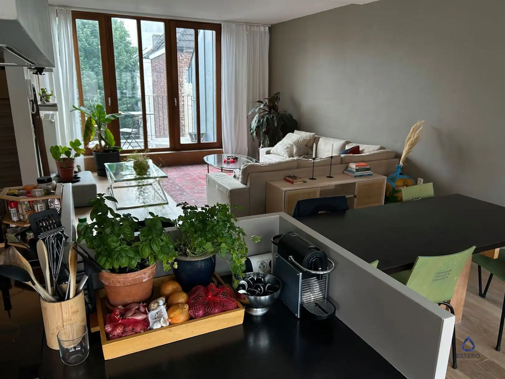 Stijlvol appartement in het centrum van Gent.	 foto 6