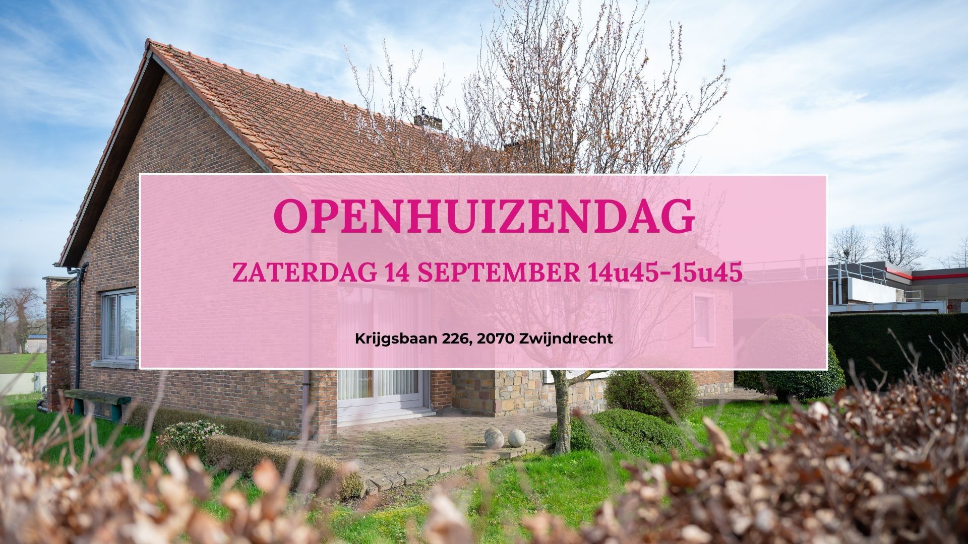 Huis te koop Krijgsbaan 226 - 2070 Zwijndrecht