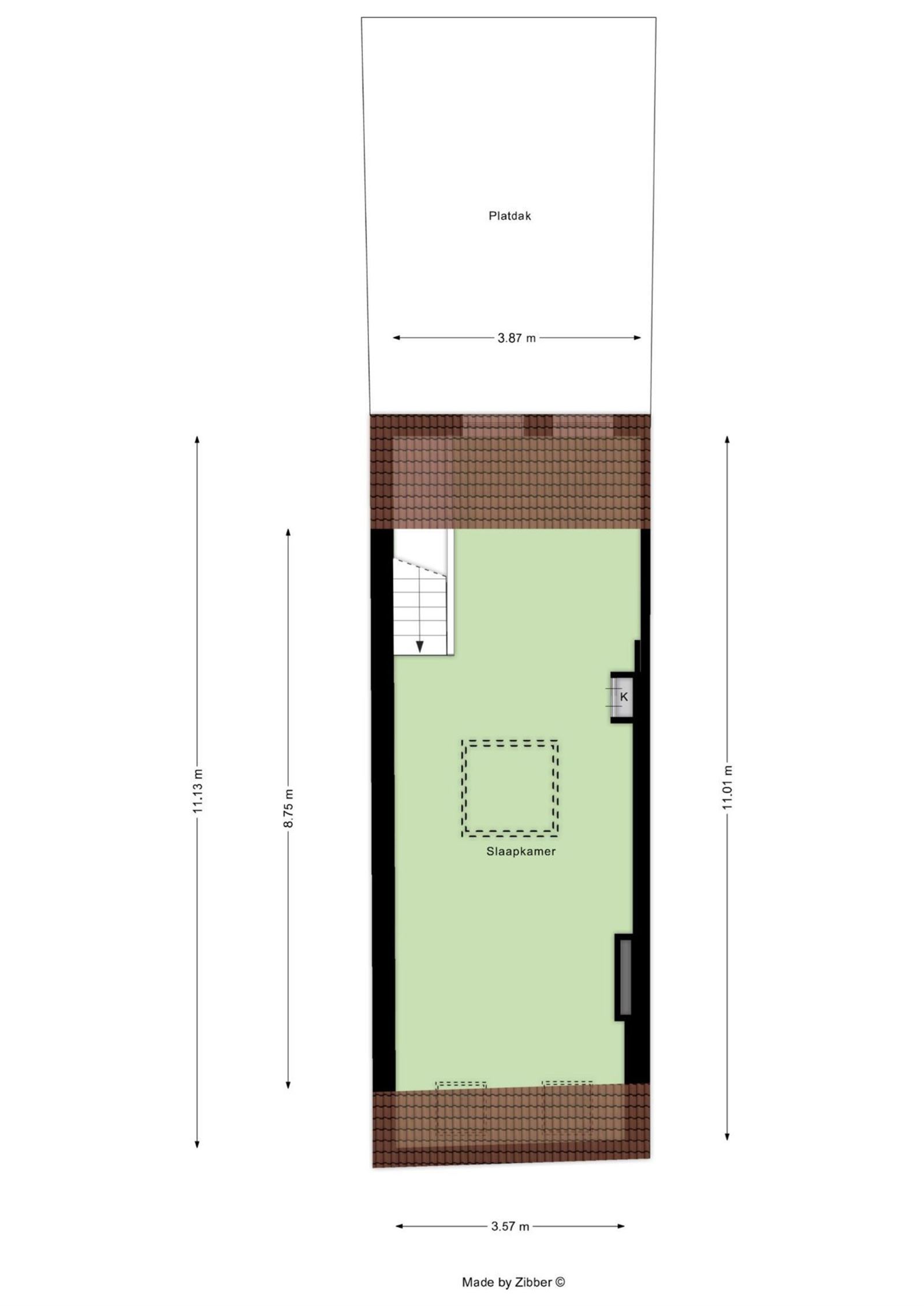 Woning met 2 slaapkamers, terras en tuin foto 15