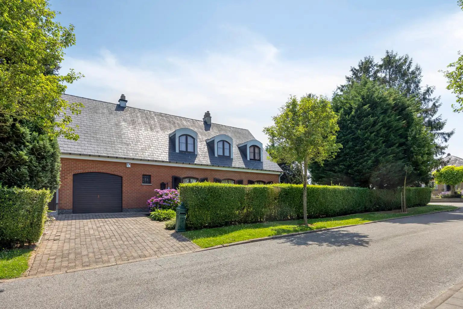 Hoofdfoto van de publicatie: Villa in residentiële wijk in Zellik