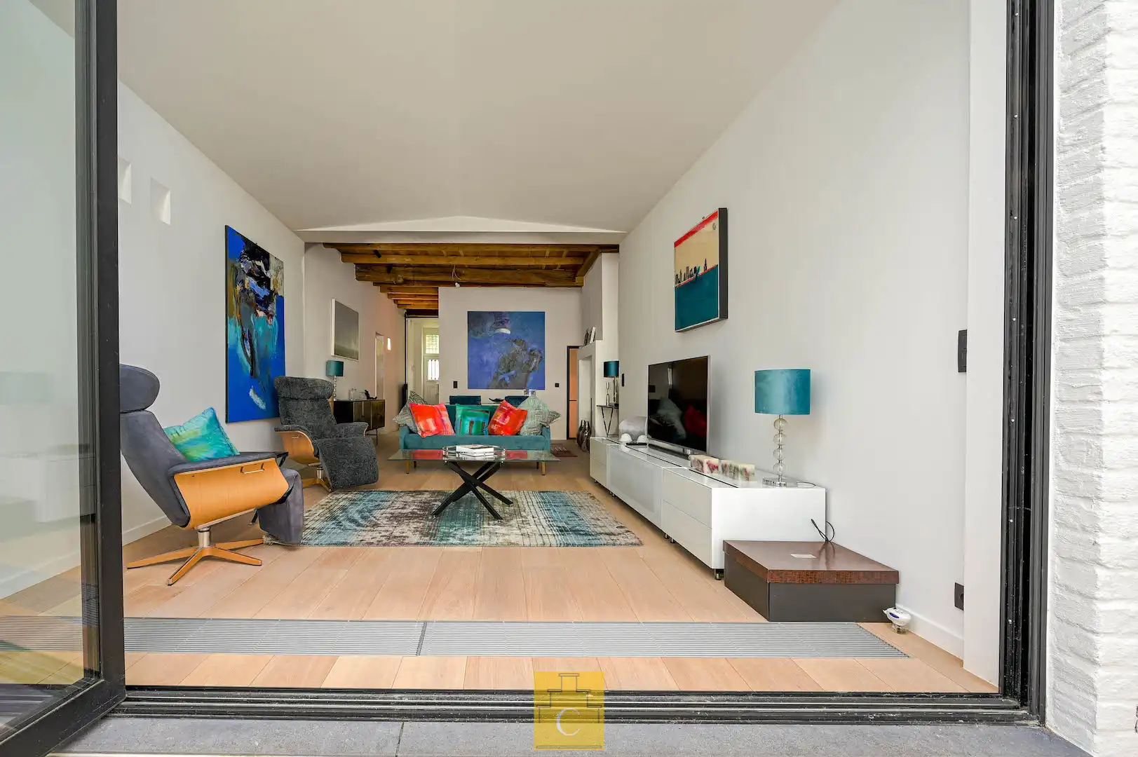 Droomhuis op een toplocatie in Groeninge, palend aan het toekomstig museumpark, zelden geziene high-end afwerking, zonnepanelen en aangename terrastuin foto 9