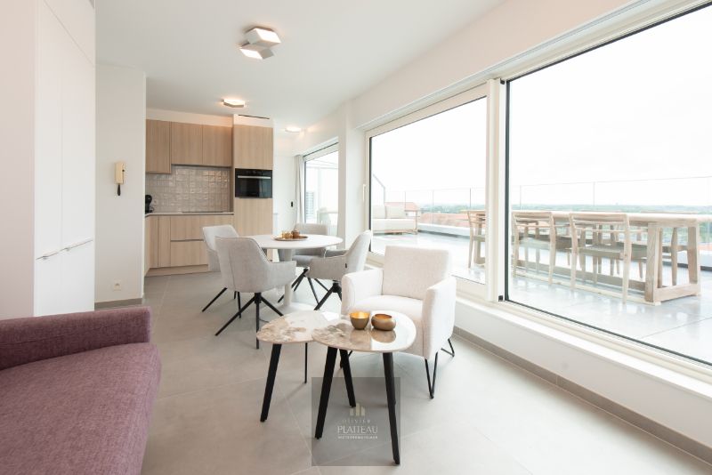 Volledig vernieuwde instapklare dakstudio met groot zonneterras & magnifiek uitzicht! foto 16