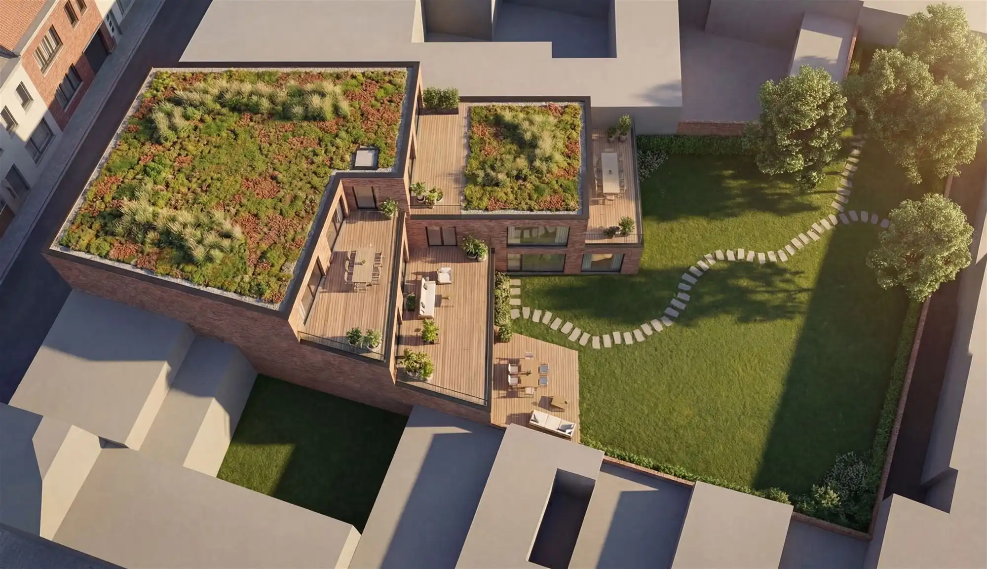 Projectgrond voor een appartementsgebouw foto 2