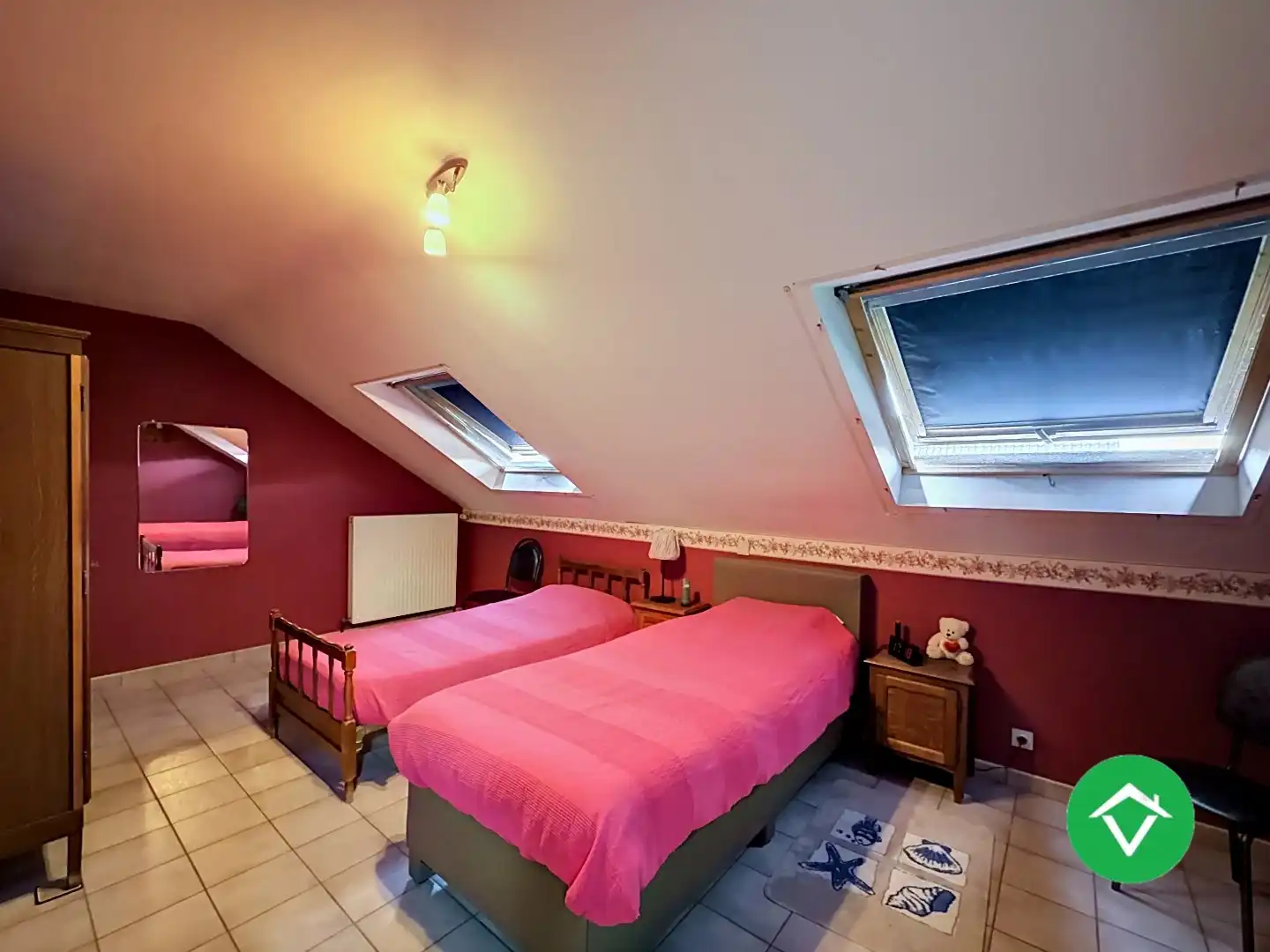 Duplex appartement met 2 slaapkamers groot terras en garage te Handzame foto 12