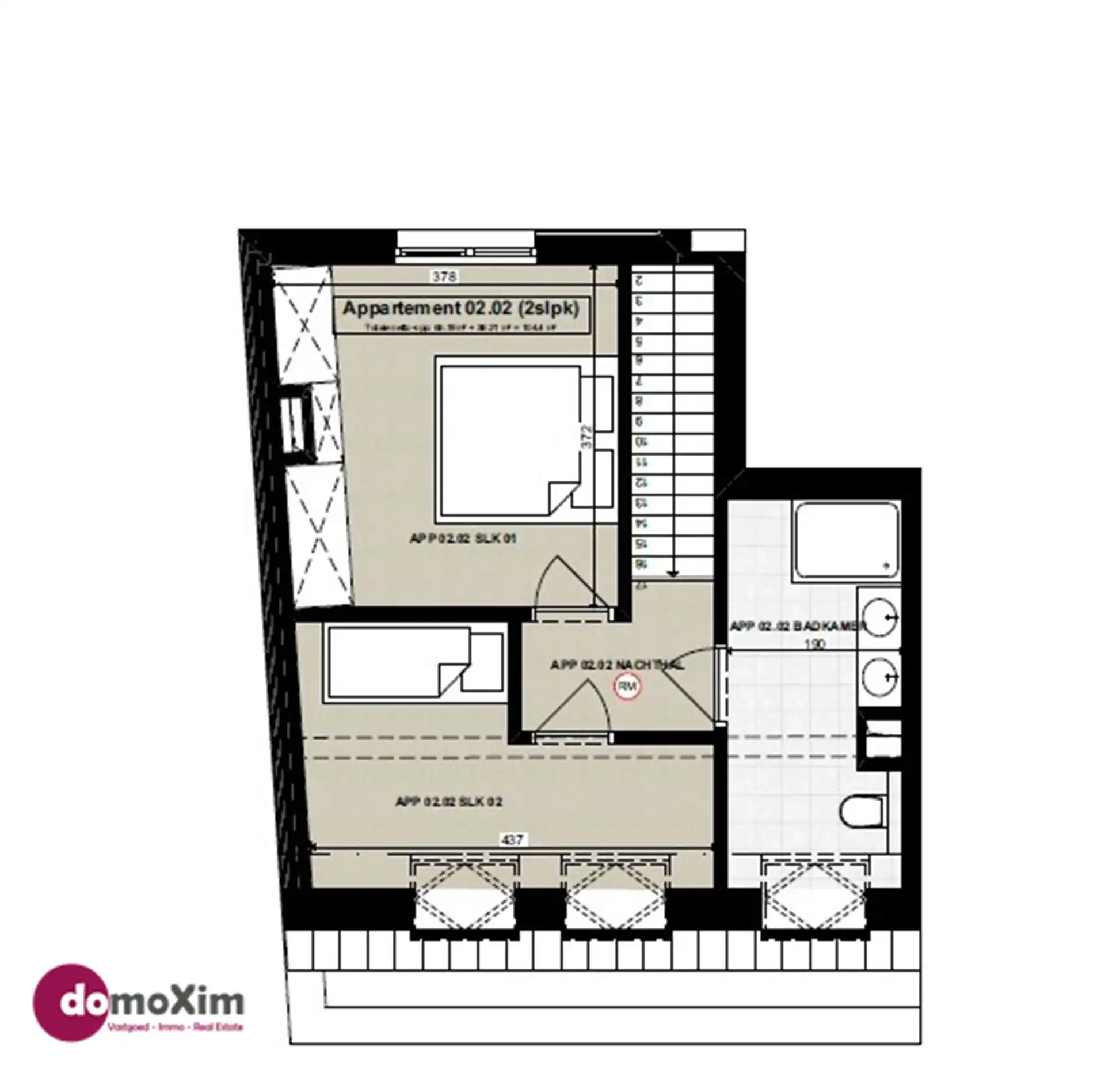 Modernen, lichtrijke duplex met ruim zonneterras in Sidelake Five foto 9