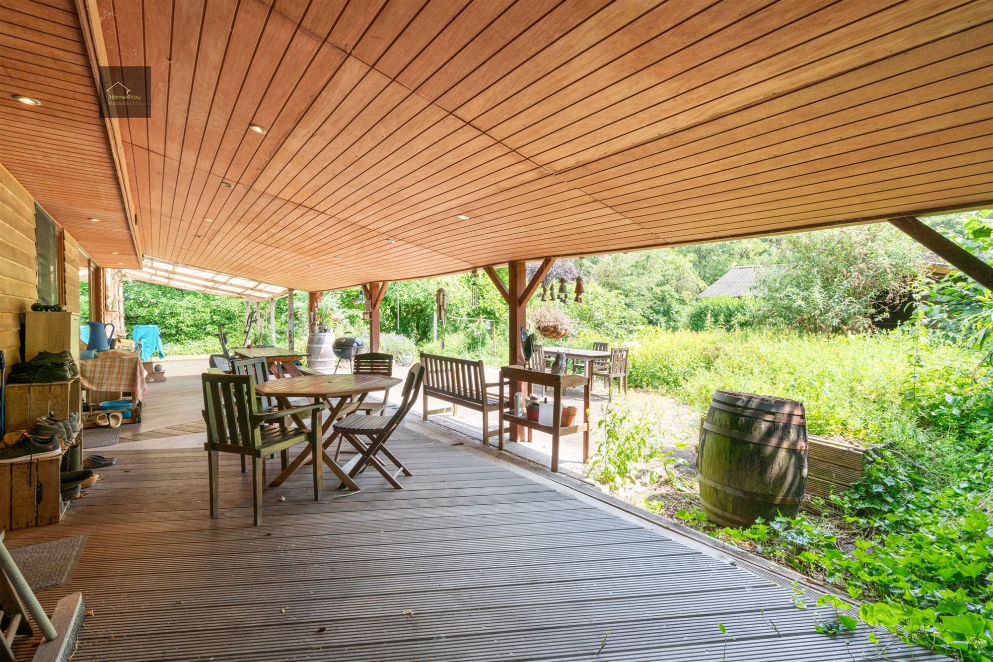 Wonen in het hart van de natuur – Alleenstaande villa op 8000 m² bosrijk domein in Stekene foto 8