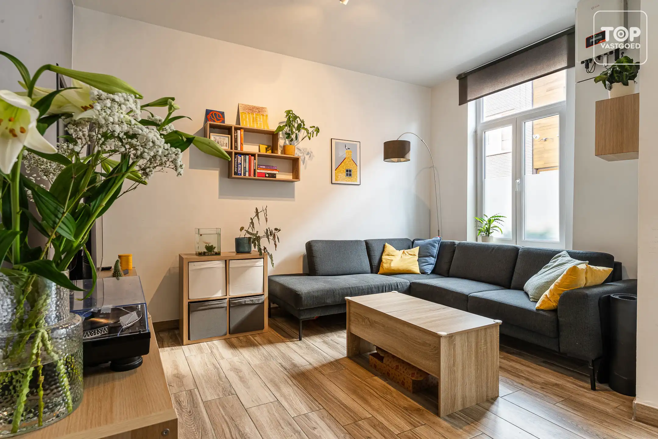 Energiezuinige woning met twee ruime slaapkamers in Gent foto 3