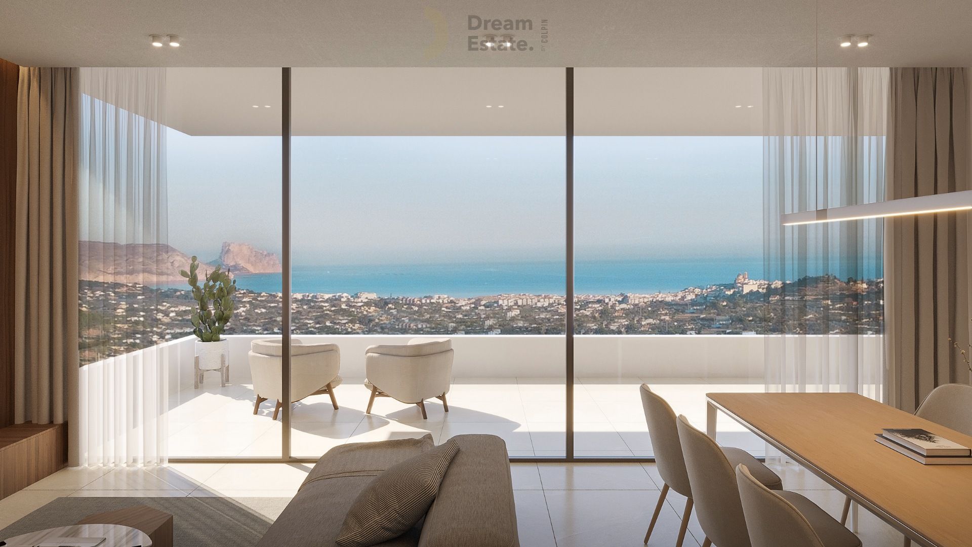 Penthouses met 3 slaapkamers en solarium in Altea met prachtig uizicht op zee foto 15