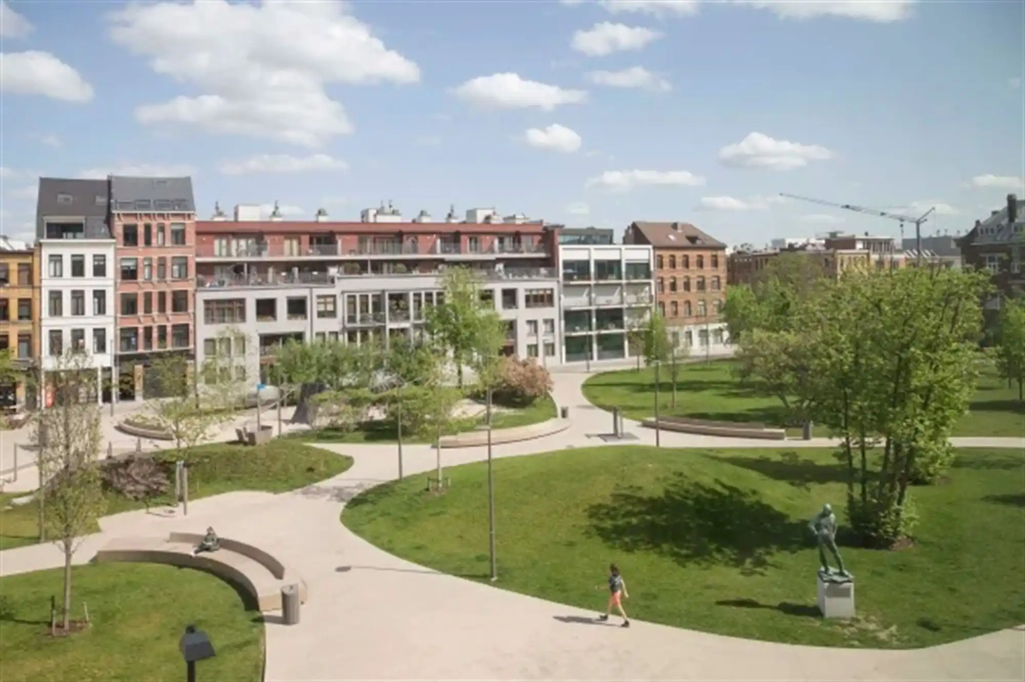 Verhuurde service flat in beheerd complex op het Eilandje foto 4