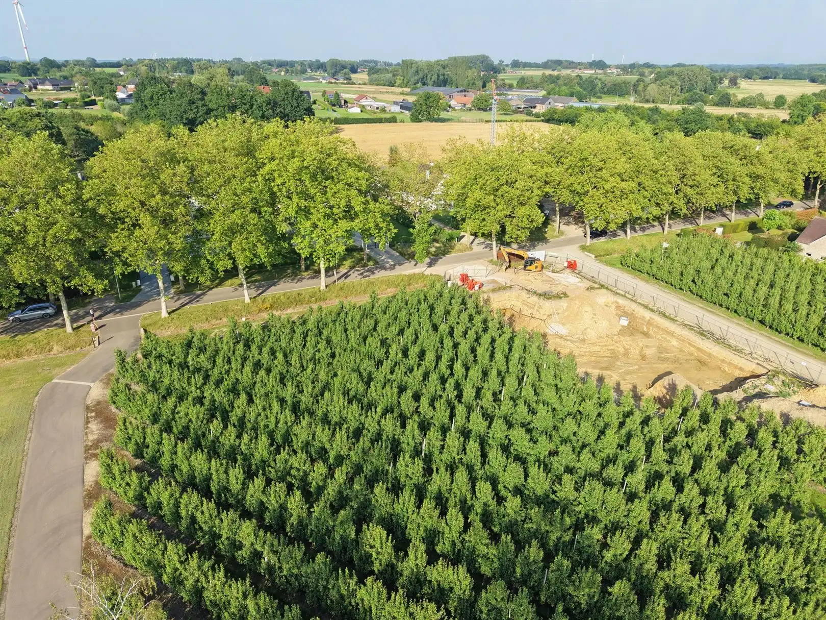 Exclusieve zuidwest georiënteerde bouwgrond in residentiële straat foto 5