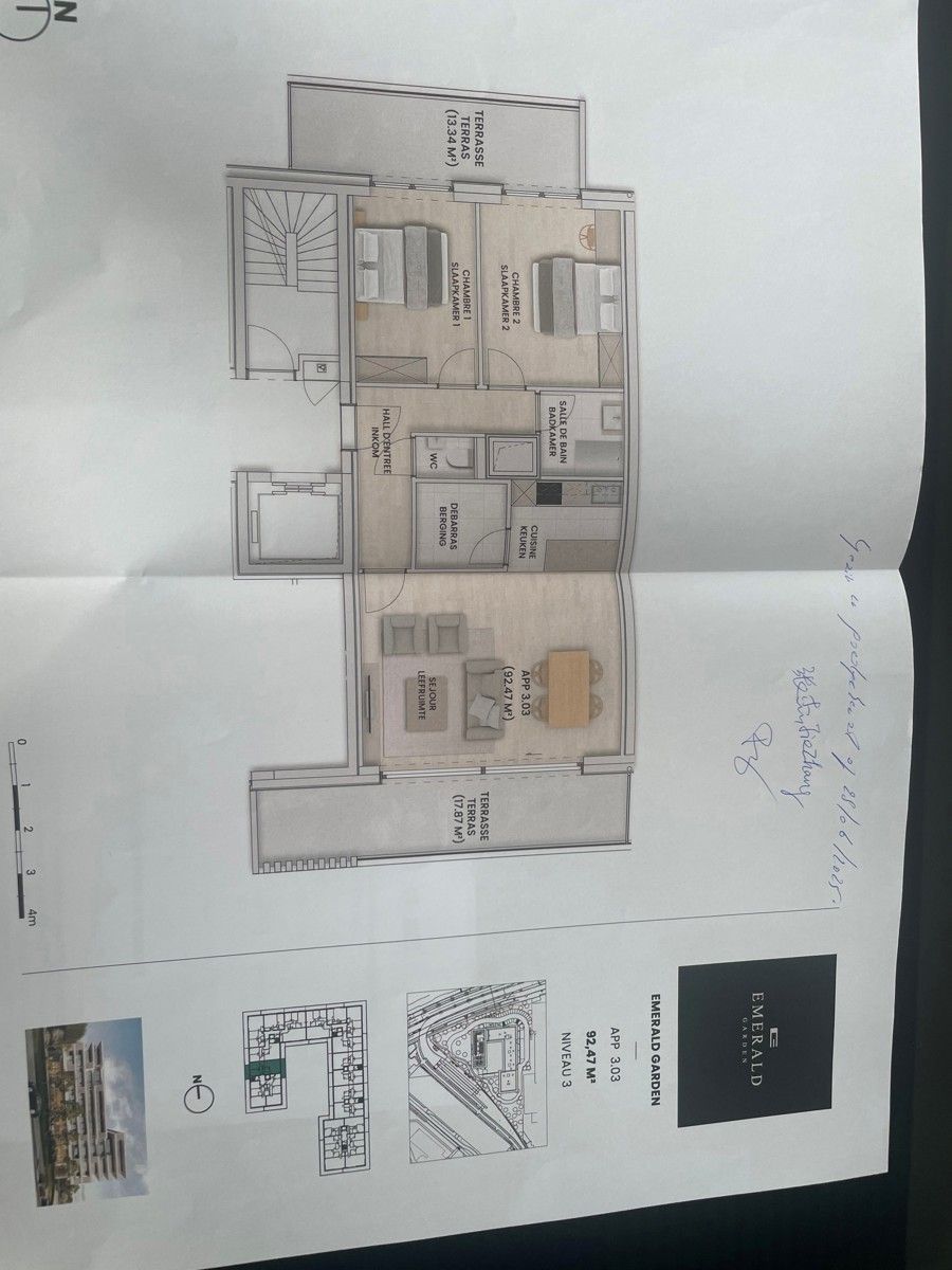Prachtig 2 slaapkamer appartement met groot TERRAS foto 14