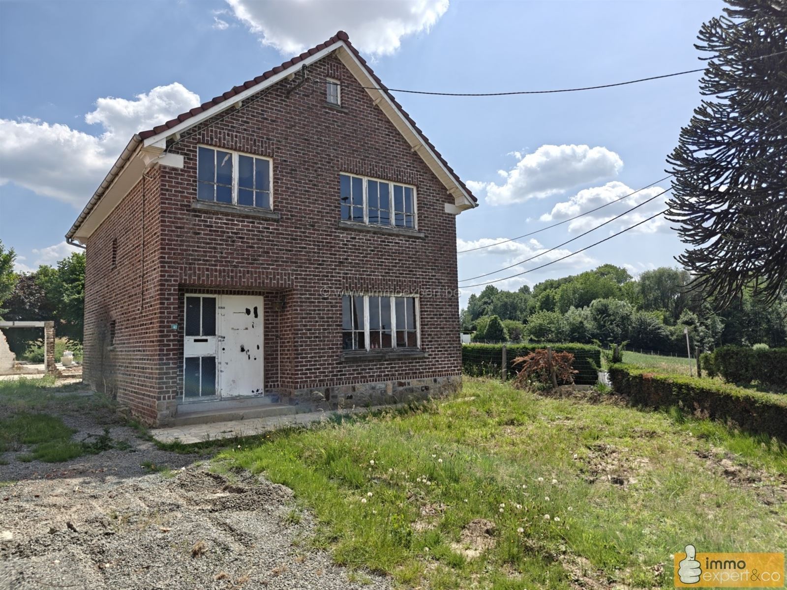 Hoofdfoto van de publicatie: BORCHTLOMBEEK: Te renoveren woning op mooi perceel