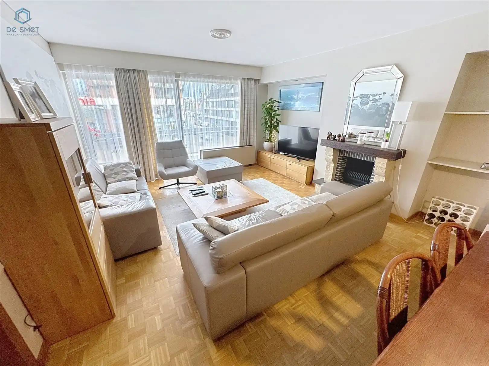 Appartement met 2 slaapkamers, terrassen en garage in het centrum van Ninove foto 3