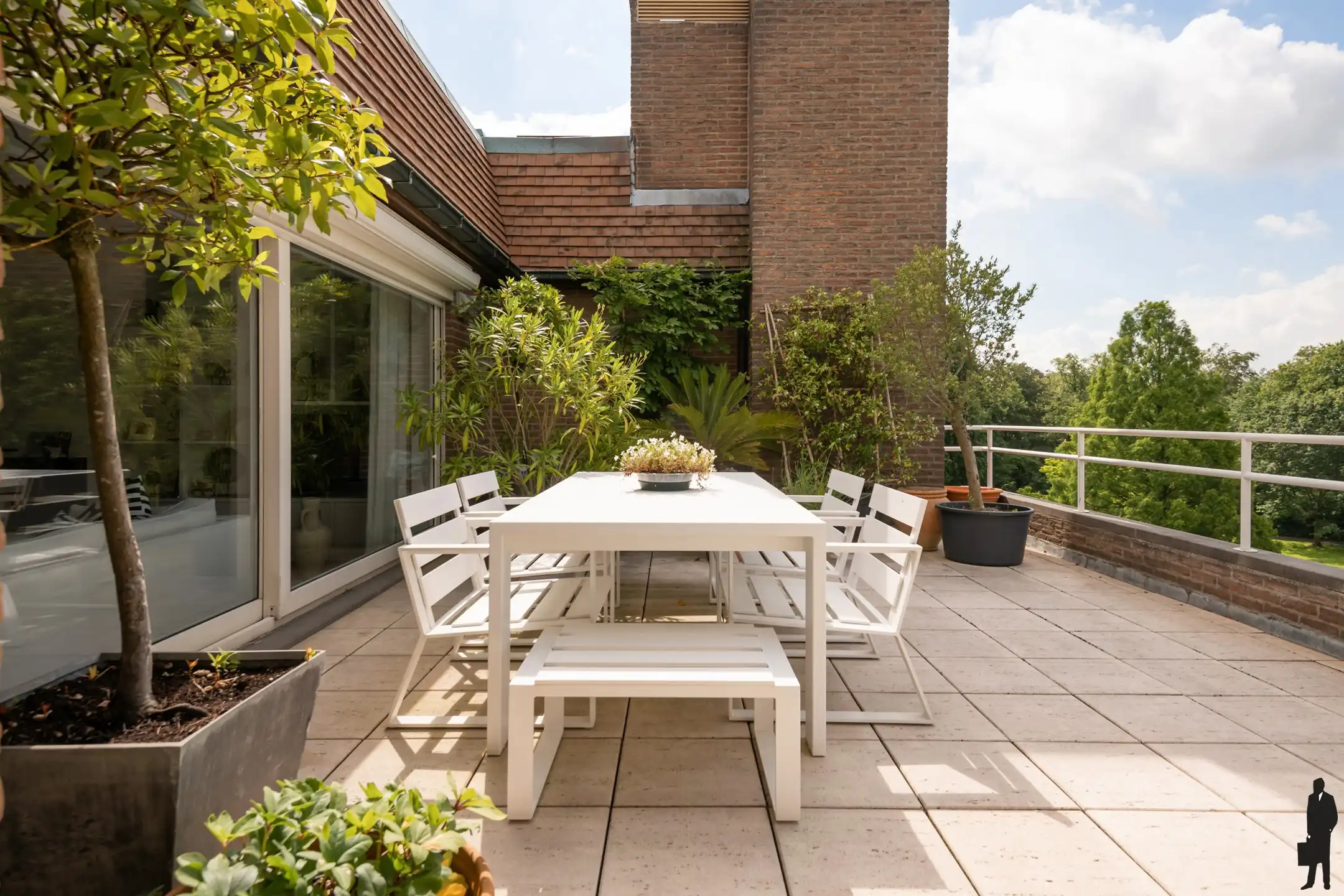 Exclusieve penthouse met panoramische terrassen in het prestigieuze parkdomein Wilaard te Kapellen foto 17