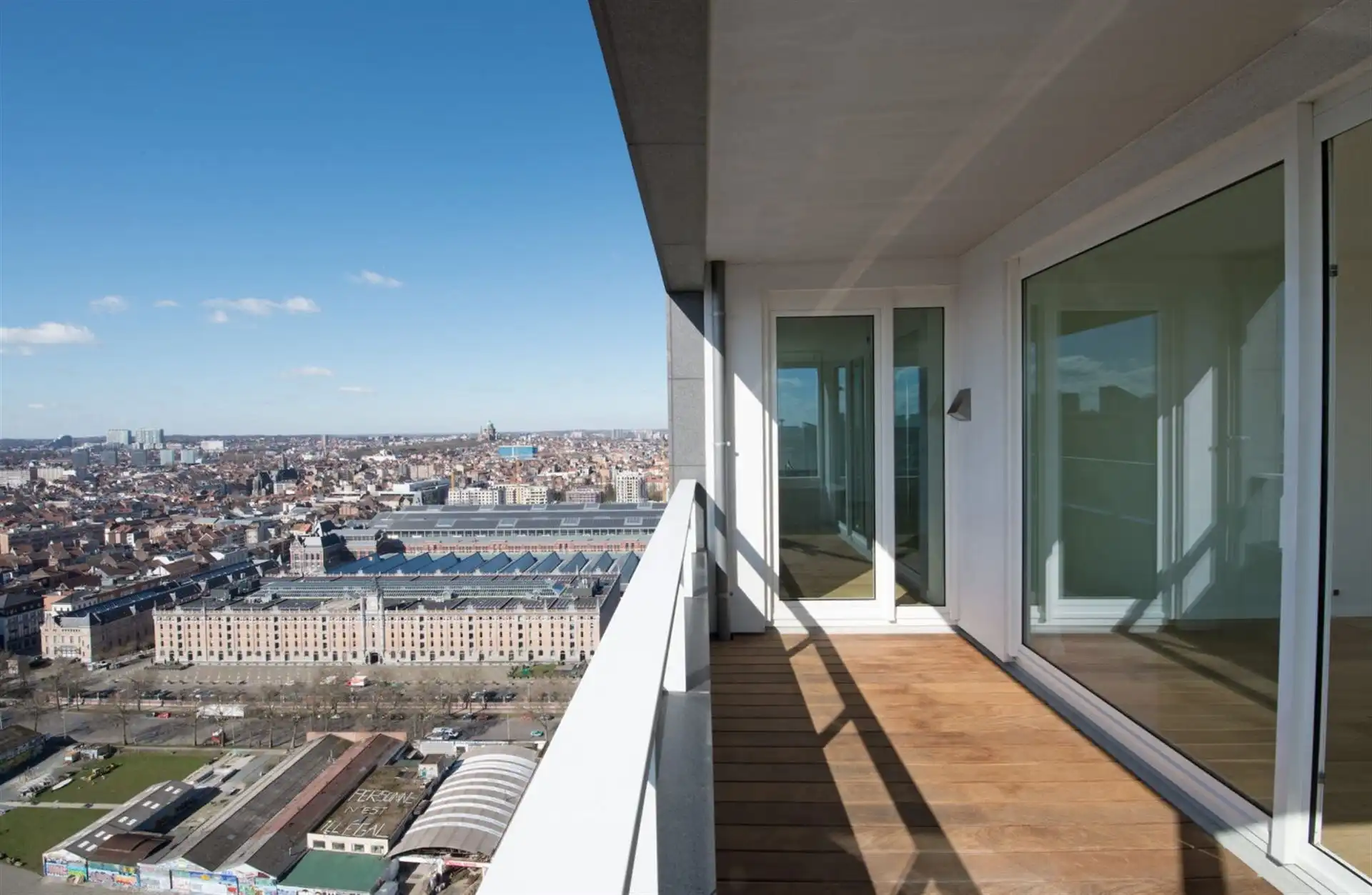 Exclusief appartement met panoramisch uitzicht over Brussel van ± 180 m² foto 17