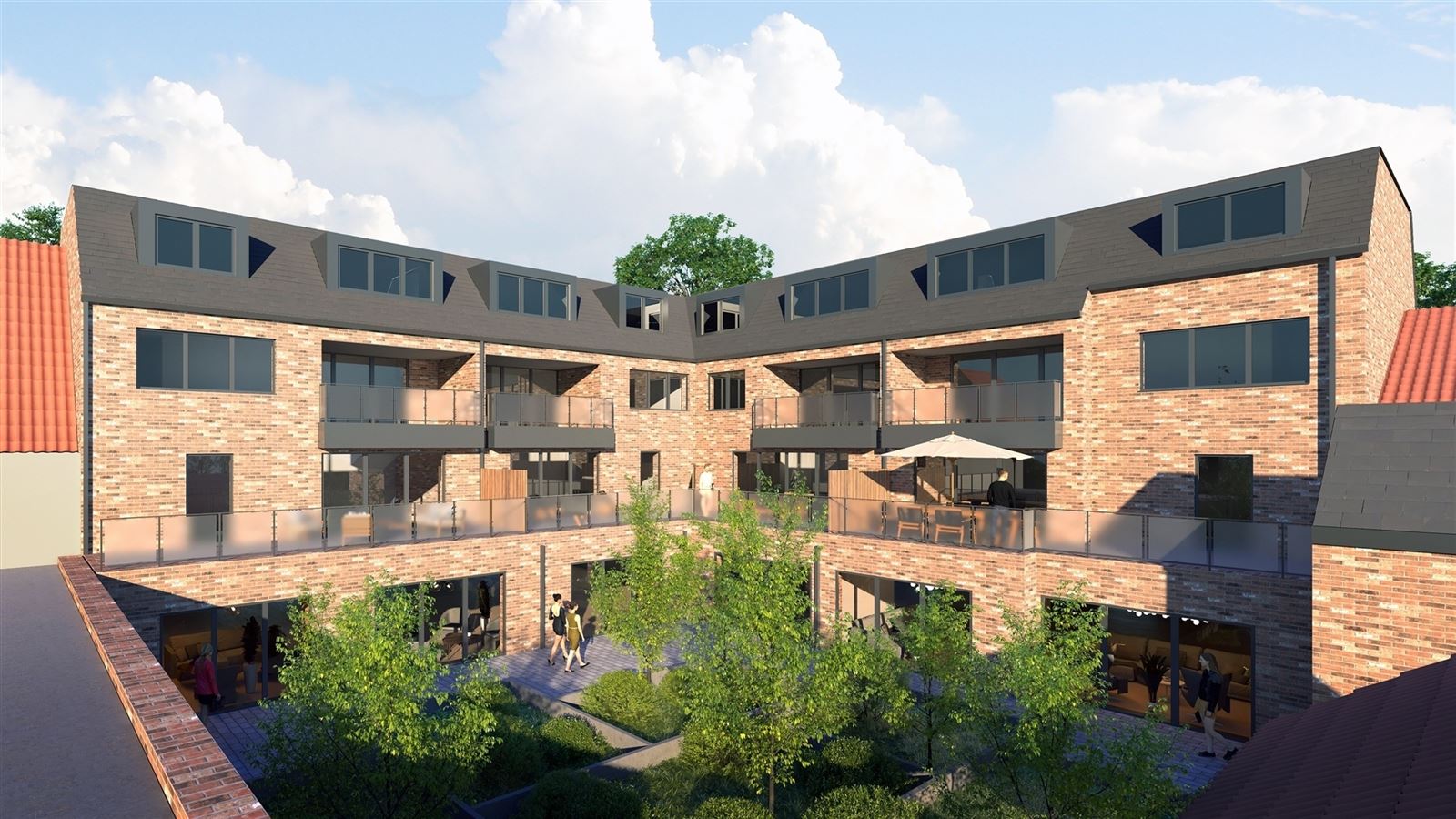 Ruim nieuwbouw duplex gelegen op de tweede verdieping met terras.  foto 3