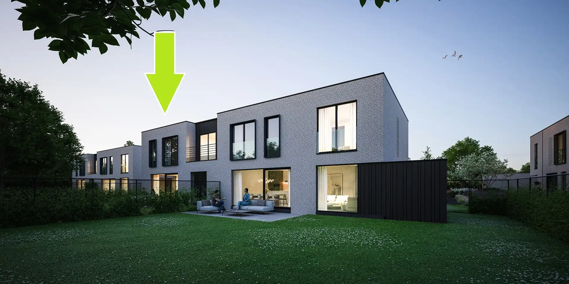 Nieuwbouwwoning op afgesloten domein foto 3