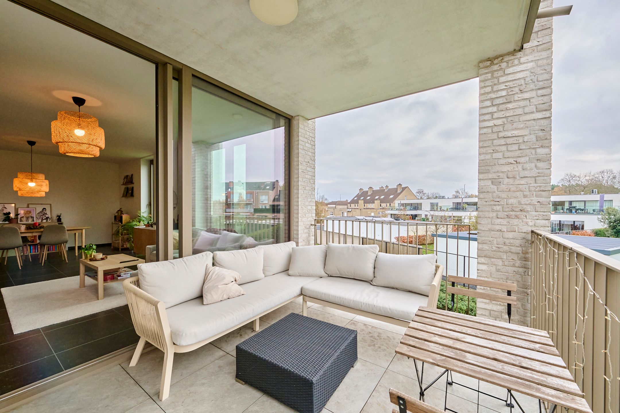 Energiezuinig 2 slpk appartement - terras - parking foto 7