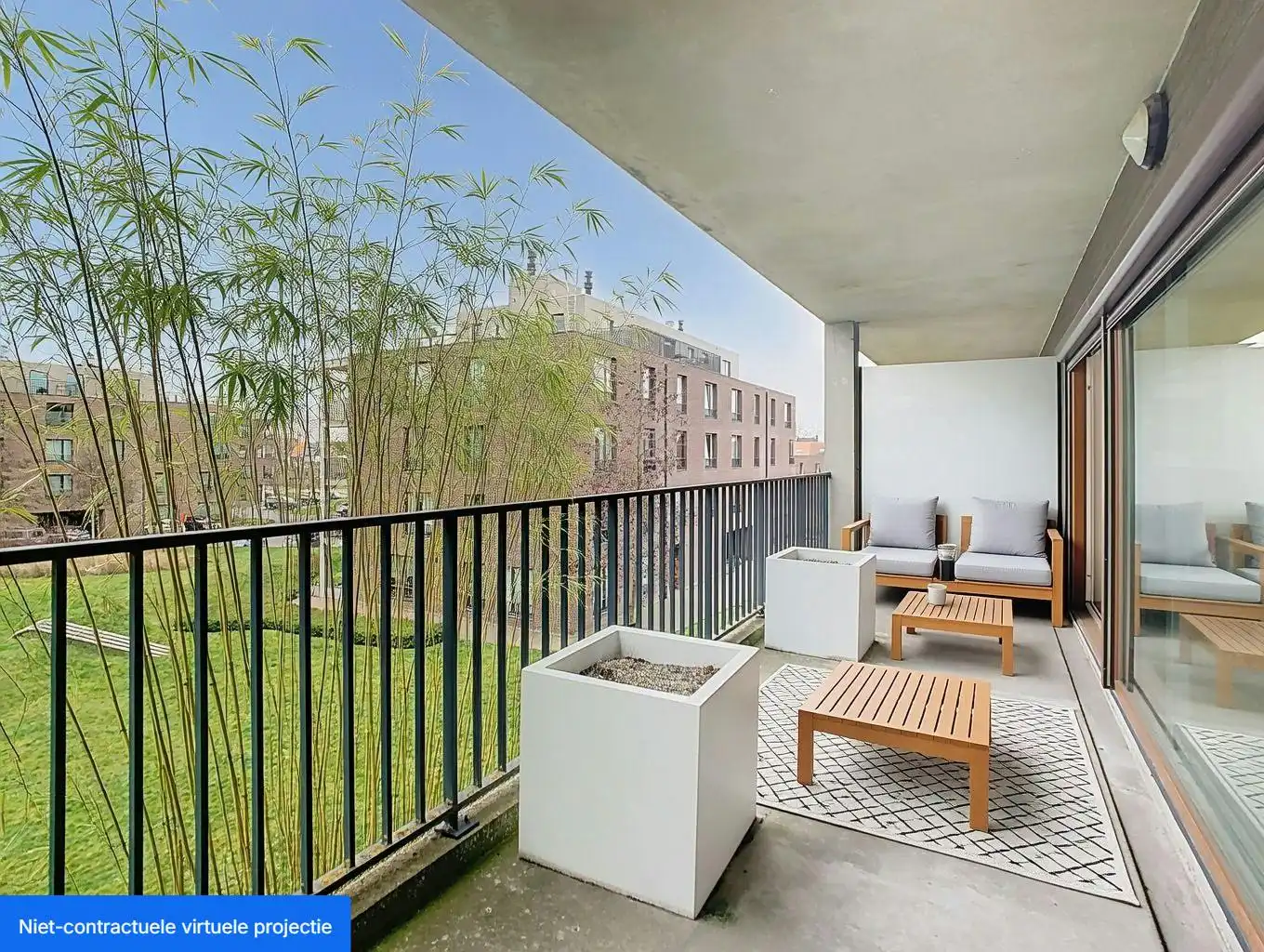 Appartement te koop in Brugge met 2 slaapkamers en terras foto 4