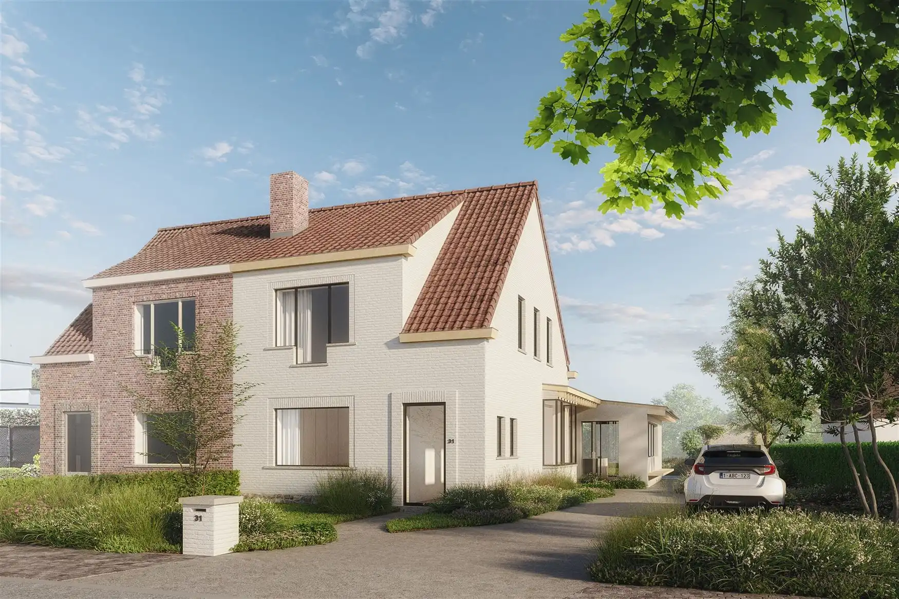 Stijlvol gerenoveerde woning met tuin in Sint-Martens-Latem foto 2