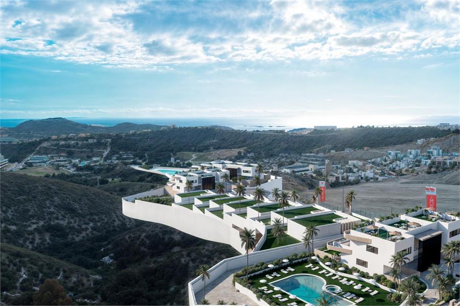 Nieuwbouwwoningen met panoramisch uitzicht in Finestrat-Benidorm foto 14
