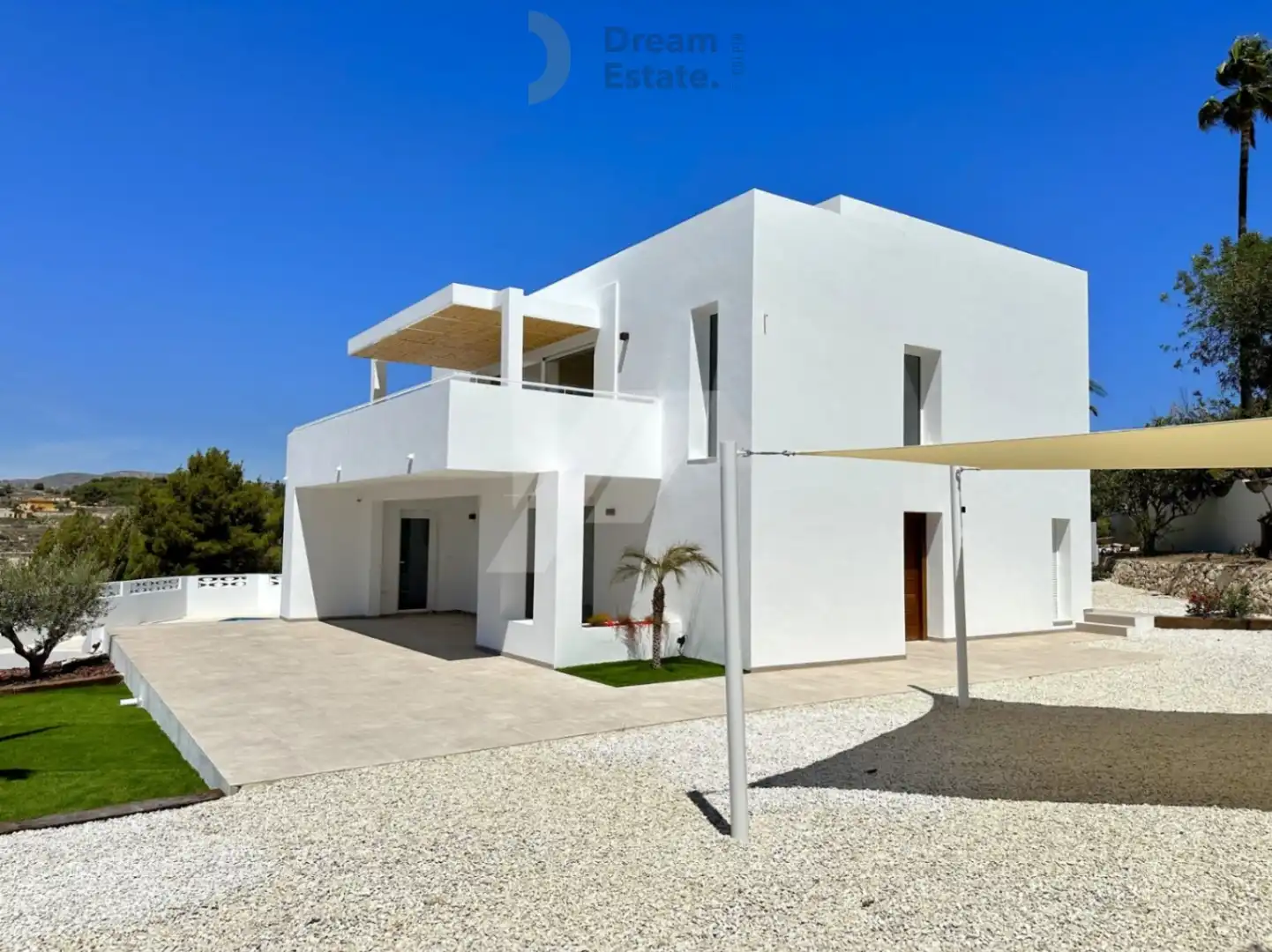 Mediterrane droomvilla in Ibiza-stijl met zeezicht foto 6