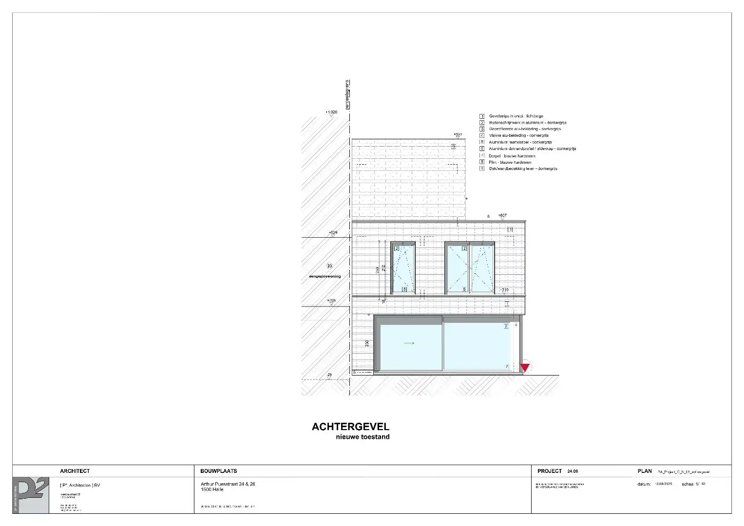 Vernieuwde loods en vergunde bouwgrond voor halfopen bebouwing te Lembeek foto 17