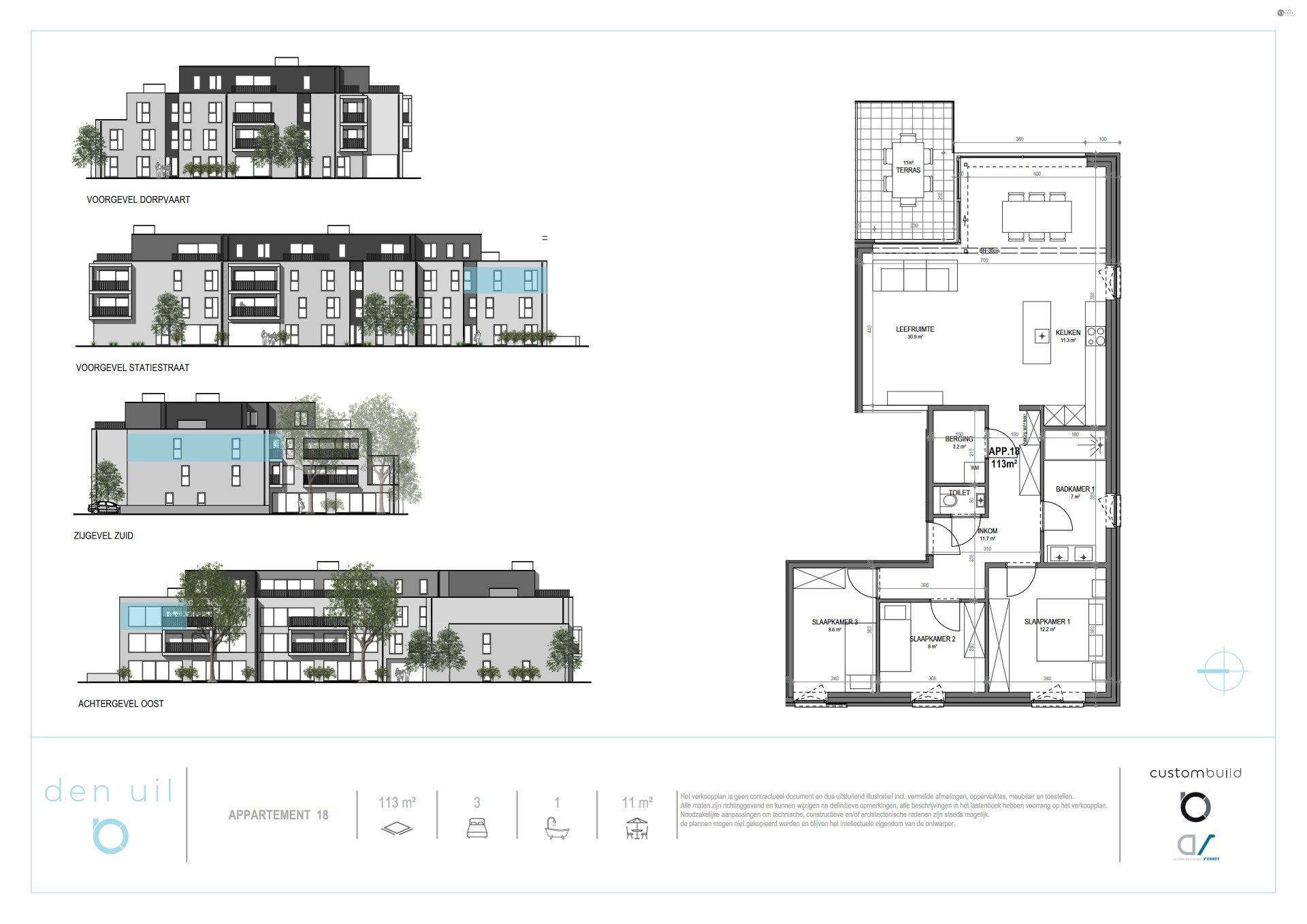 Appartement te koop Statiestraat 91 - 9180 MOERBEKE-WAAS