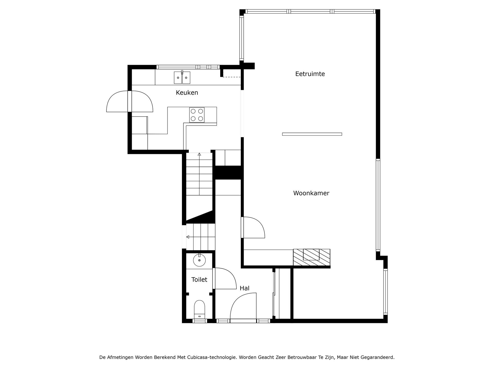 MODERNE, GERENOVEERDE BUNGALOW OP 17,34 ARE foto 46