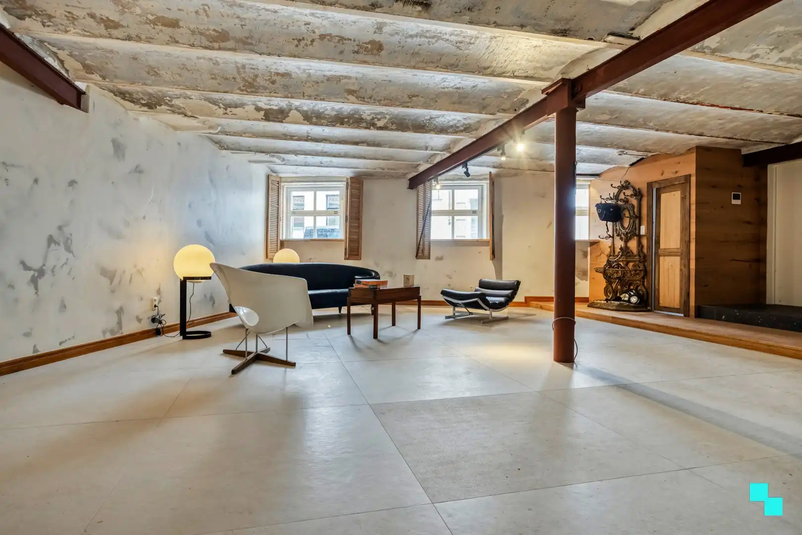 Gelijkvloerse, karaktervolle loft op voormalige brouwerijsite te Brugge foto 5