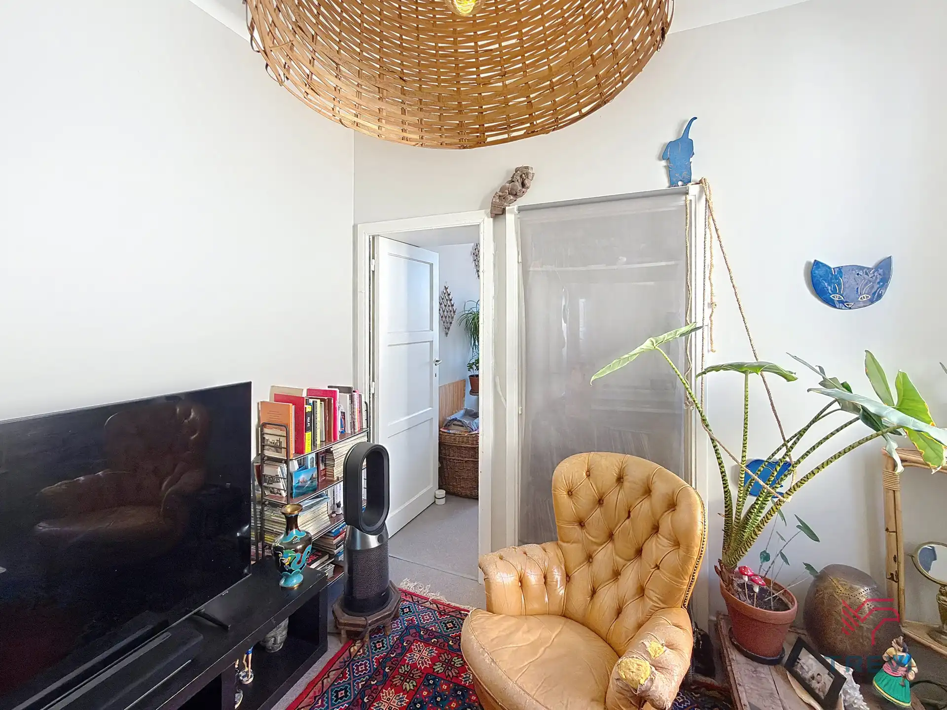 Appartement met 1 slaapkamer + bureau en prachtig terras op de bovenste verdieping ! foto 6