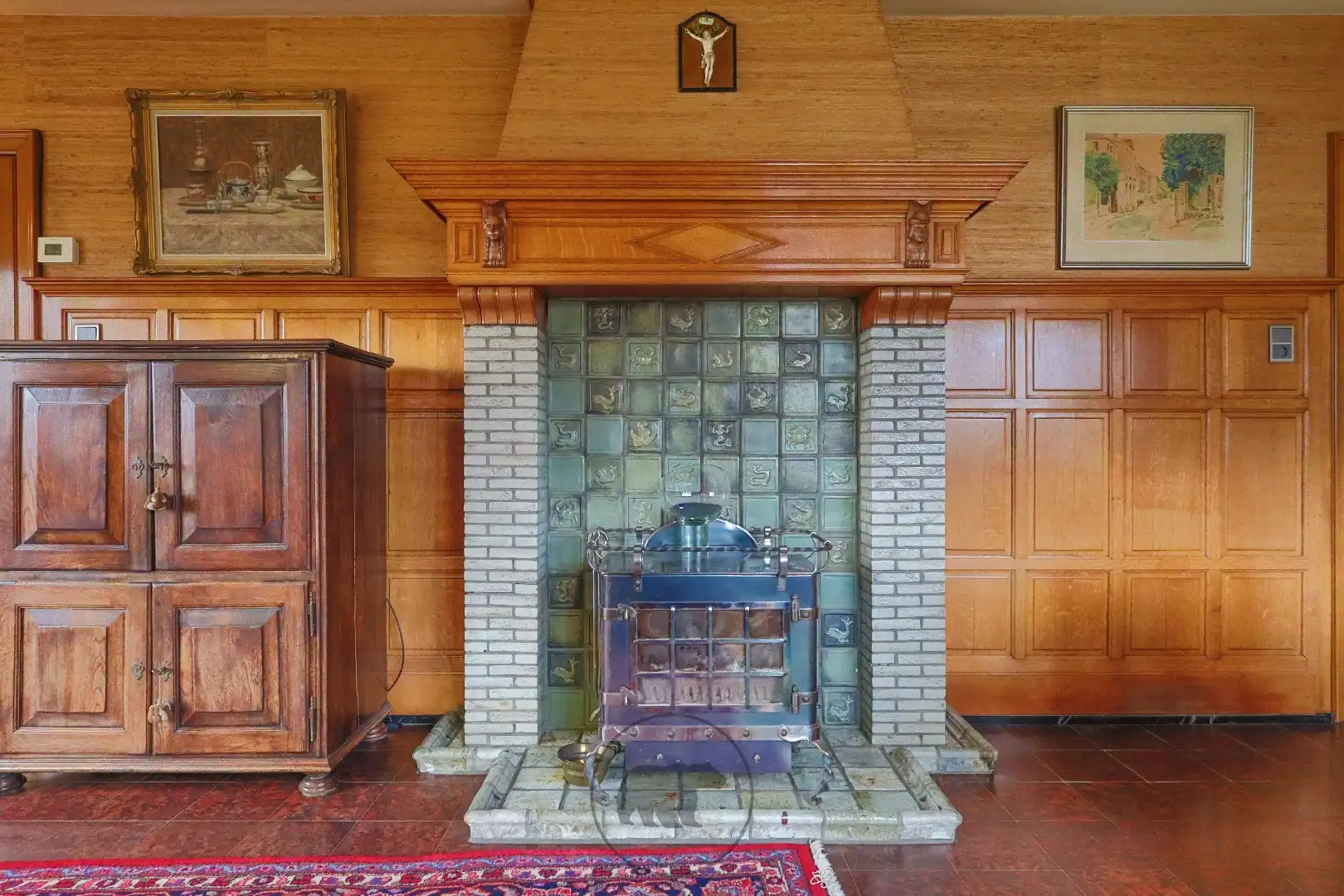 Woning met karakter en uitzicht op de velden nabij centrum Aalst foto 8