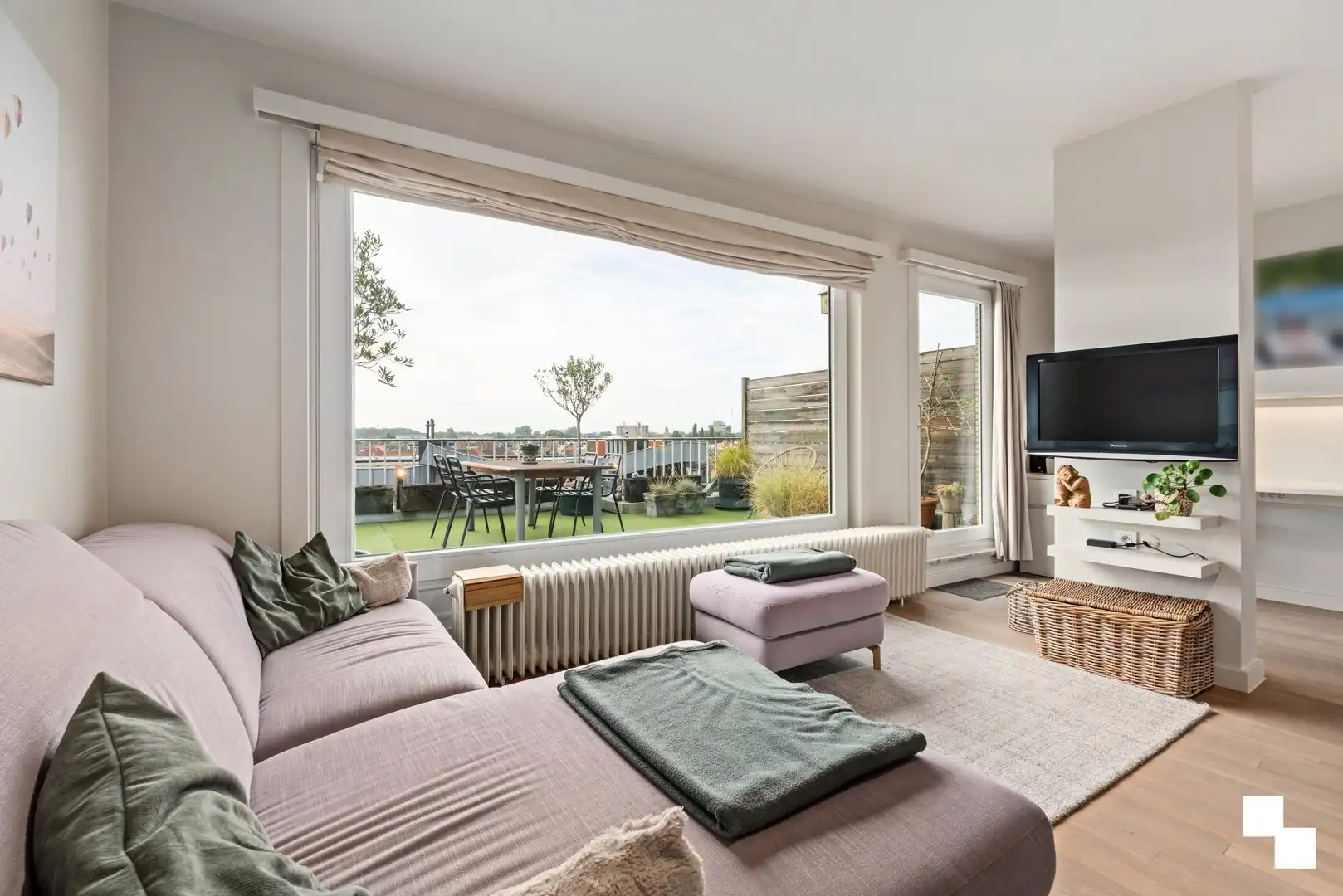 Dakappartement met 2 slaapkamers en dubbel terras - Roeselare foto 3