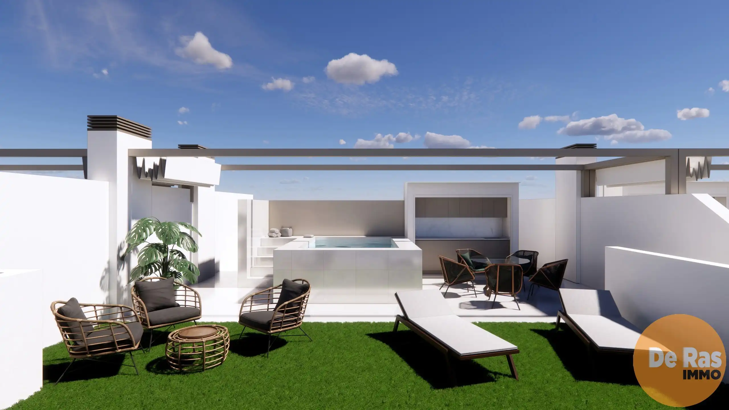 SPANJE - Bungalows / Duplex woningen te koop – 2 & 3 slpk. foto 10