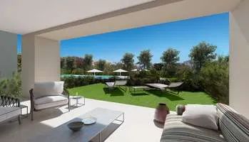 Een swing naar het strand en de golfbaan: appartementen op wandelafstand van zee en golf foto 25