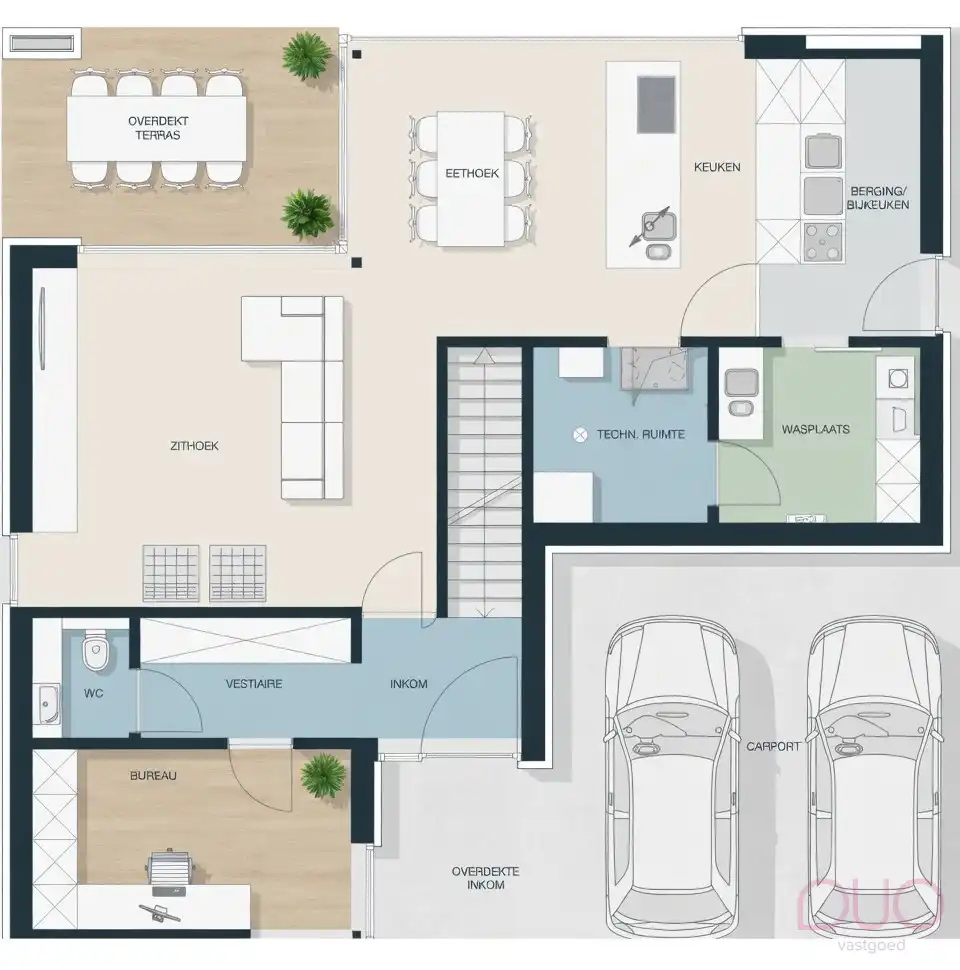Moderne casco woning met prachtig open zicht - verkoop onder registratierecht foto 5