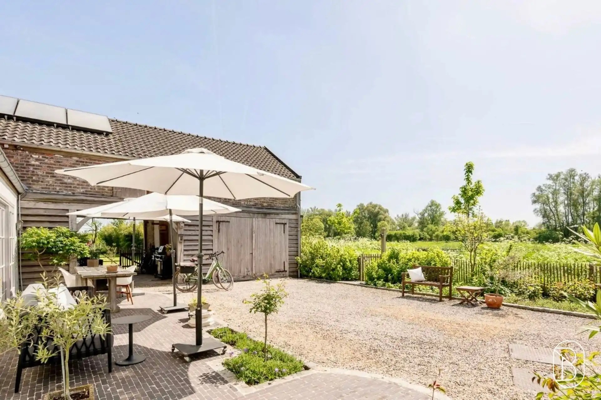 UNIEK gelegen prachtig energiezuinig LANDHUIS (ideale B&B). foto 27